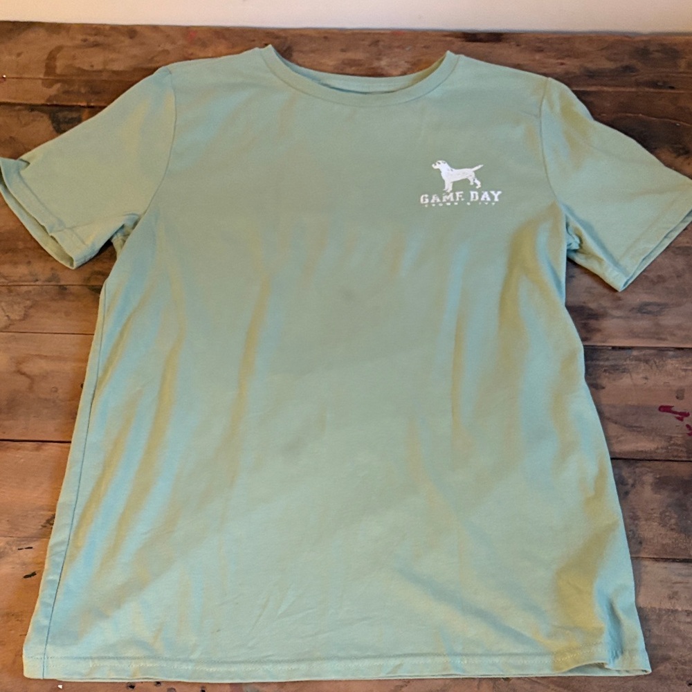 crown & ivy Light Green 'Game Day' Short Sleeve Crewneck Tee